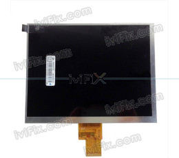 Remplacement HJ080IA-01E M1-A1 32001395-00 Écran LCD pour 8 Pouces Tablette PC