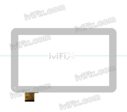 Remplacement Ftouch GT10MR100 FHX Écran tactile pour 10.1 Pouces Tablette PC