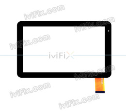 Remplacement YCF0320-D Écran tactile pour 10.1 Pouces Tablette PC