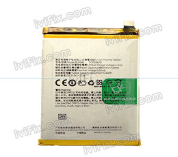 Batterie de Remplacement pour OPPO R11s Plus 6.43 Pouces Téléphone