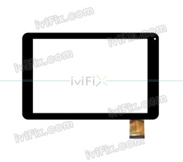 Écran Tactile Digitizer Remplacement pour 2F Tablet 2FT-17 MTK8783 Octa Core 10.1 Pouces Tablette PC