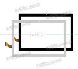 LHJ-4758 V1 X Écran Tactile Digitizer Remplacement pour 10.1 Pouces Tablette PC