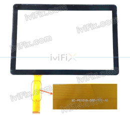 XC-PG1010-500-FPC-A0 Écran Tactile Digitizer Remplacement pour 10.1 Pouces Tablette PC