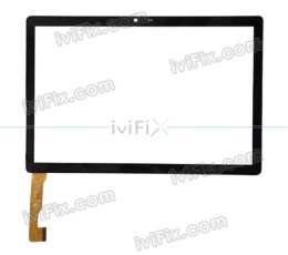 Remplacement HZYCTP-102540A Écran tactile pour 10.1 Pouces Tablette PC
