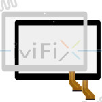 Écran Tactile Digitizer Remplacement pour HXZBB K107 Quad Core 10.1 Pouces Tablette PC