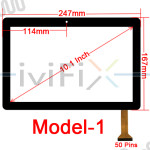 Écran Tactile Digitizer Remplacement pour MEBERRY M7 Android 11 10.1" Octa-Core 10 Pouces Tablette PC