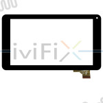 Remplacement d'écran Tactile pour HANNspree 80-PL000001G001 HSG1357 Android Quad Core 7 Pouces Tablette PC