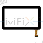 Remplacement CLV12012A JT-14/12F Écran tactile pour 10.1 Pouces Tablette PC