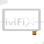 Remplacement JA-DH-1027A1-PG-FPC105 Rx18*Tx27 SR Écran tactile pour 10.1 Pouces Tablette PC