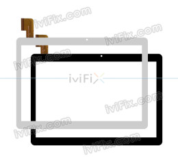 N10 MJK-1079-FPC Touchscreen Digitizer Ersatz für 10.1 Zoll Tablet PC