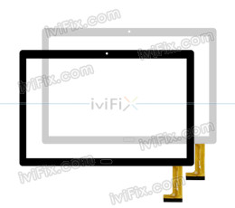 HK GG1016-B SLR Digitizer Glas Touchscreen Ersatz für 10.1 Zoll Tablet PC