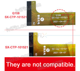 SX-CTP-101521 Touchscreen Digitizer Ersatz für 10.1 Zoll Tablet PC