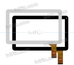 CZY66490A01-FPC Touchscreen Digitizer Ersatz für 10.1 Zoll Tablet PC