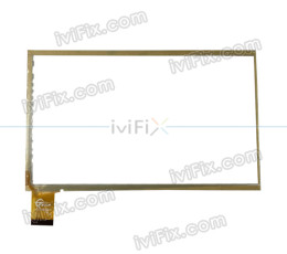GT705051 FHX Touchscreen Digitizer Ersatz für 7 Zoll Tablet PC