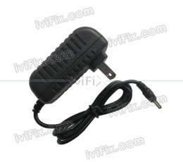 12V 2A 3.5mm US Plug Netzteil Ladegerät mit Ladekabel für OEM/ODM Tablet