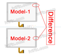 ZY-1003 Touchscreen Digitizer Ersatz für 10.1 Zoll Tablet PC