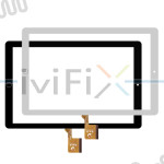 HZYCTP-102225 Touchscreen Digitizer Ersatz für 10.1 Zoll Tablet PC