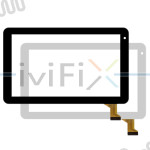 Touchscreen Bildschirm Ersatz für Fusion5 KD095 Kids Quad-Core Android 8.1 7 Zoll Tablet PC