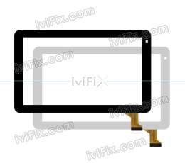 Touch Screen Digitizer Ricambio per Fusion5 KD095 Kids Quad-Core Android 8.1 7 Pollici Tablet PC