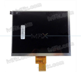 Ricambio HJ080IA-01E M1-A1 32001395-00 LCD Display Per 8 Pollici Tablet PC
