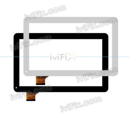 Ricambio QSD 701-10059-02 Touch Screen Per 10.1 Pollici Tablet PC