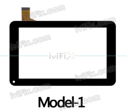 Ricambio TPT-070-355A Touch Screen Per 7 Pollici Tablet PC