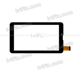 Ricambio 0195-BLX Touch Screen Per 7 Pollici  Tablet PC