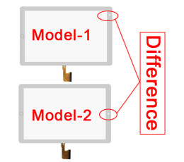 Ricambio ZSK-0895/XET Touch Screen Per 10.1 Pollici Tablet PC