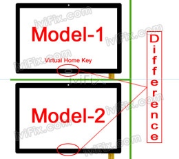 Ricambio CQ1065-A1 Touch Screen Per 10.1 Pollici Tablet PC