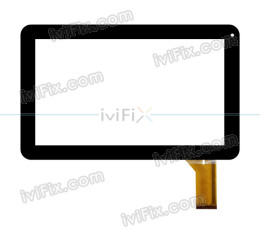Ricambio QL T1007-YG Touch Screen Per 10.1 Pollici Tablet PC