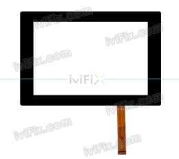 Ricambio DCCK-10307A1-PG-FPC700 FX Touch Screen Per 10.1 Pollici Tablet PC