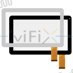 Ricambio DH-1007A4-PG-FPC033-V2.0 Touch Screen Per 10.1 Pollici  Tablet PC