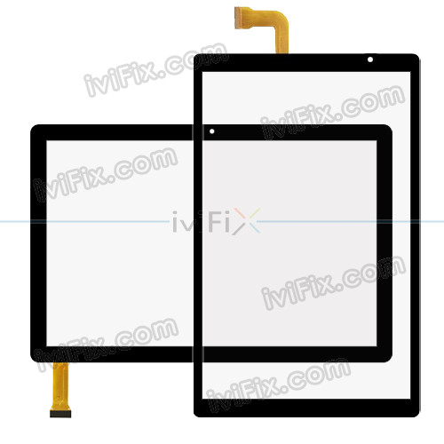 Vetro + Touchscreen Originale Per Tablet Yestel X2 10.1 Pollici Bianco &ndash; Con Biadesivo